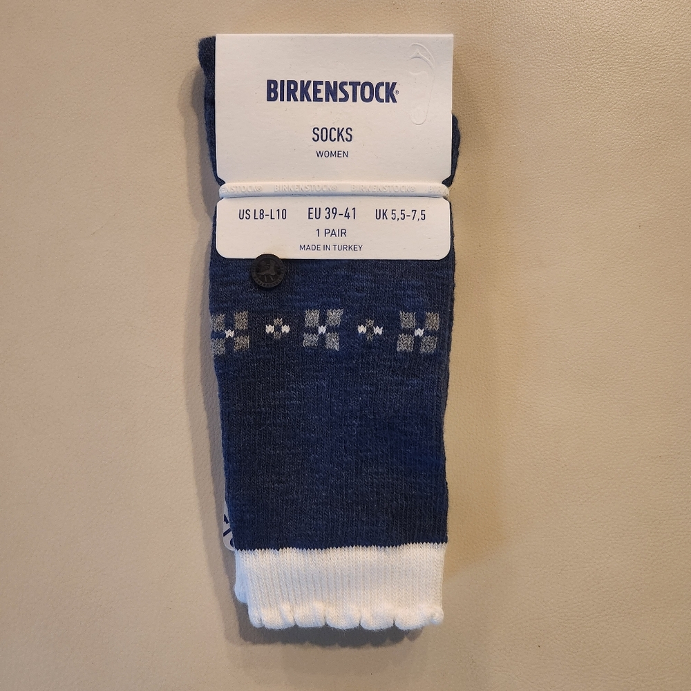 Birkenstock Blue Inuit I Women's Socks 1 Pair